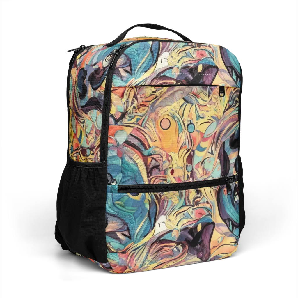 Harmonic Dream on Utility Backpack — Right Front