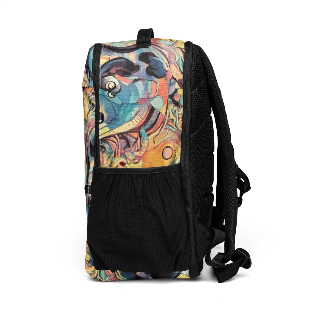 Harmonic Dream on Utility Backpack — Left