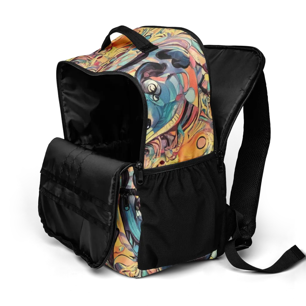 Harmonic Dream on Utility Backpack — Product details 2