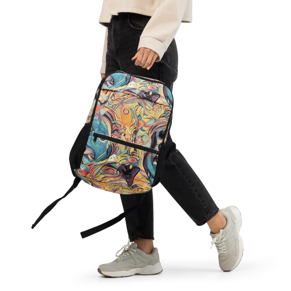 Harmonic Dream on Utility Backpack — Front
