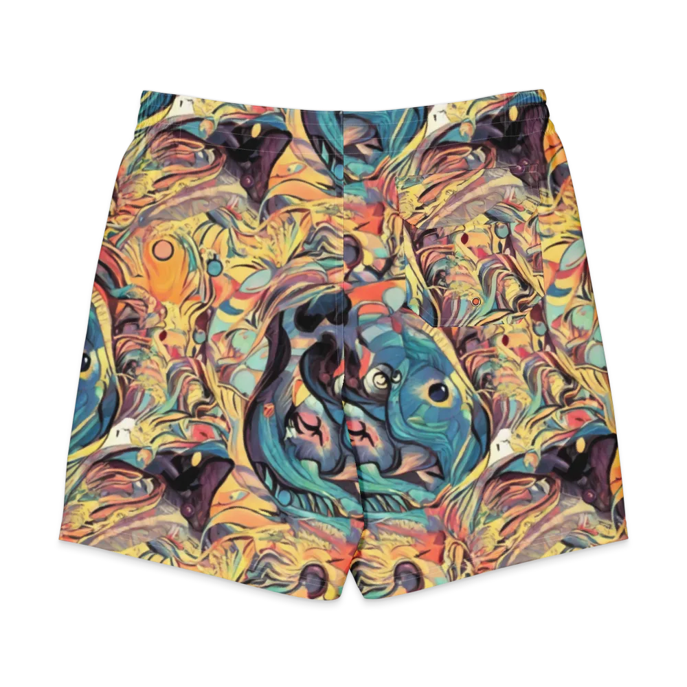 Harmonic Dream on Men's Board Shorts — Back