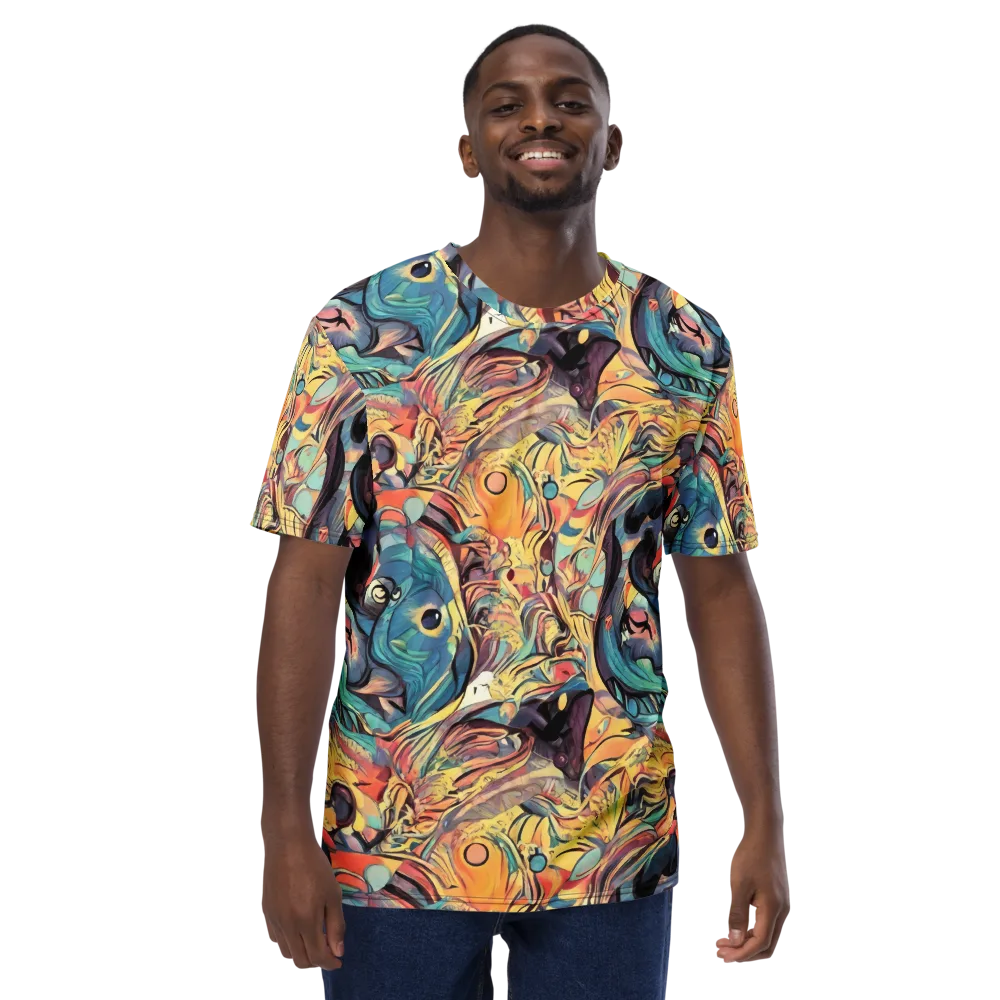 Harmonic Dream on Men's Crew Neck T-Shirt — Front