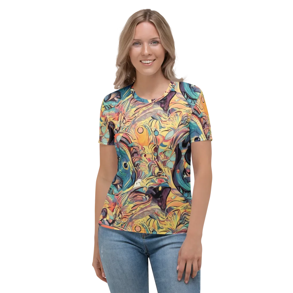 Harmonic Dream on Women's Crew Neck T-Shirt — Front