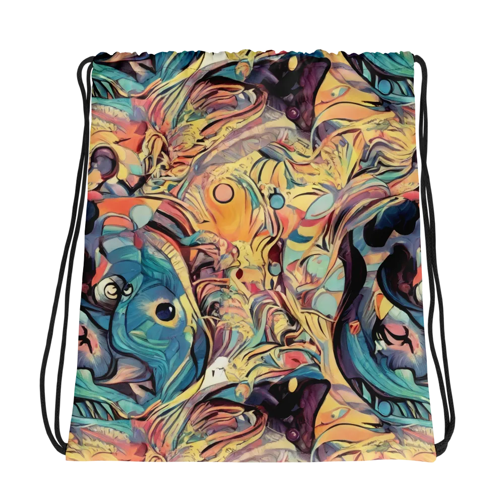 Harmonic Dream on Drawstring Bag — Photo