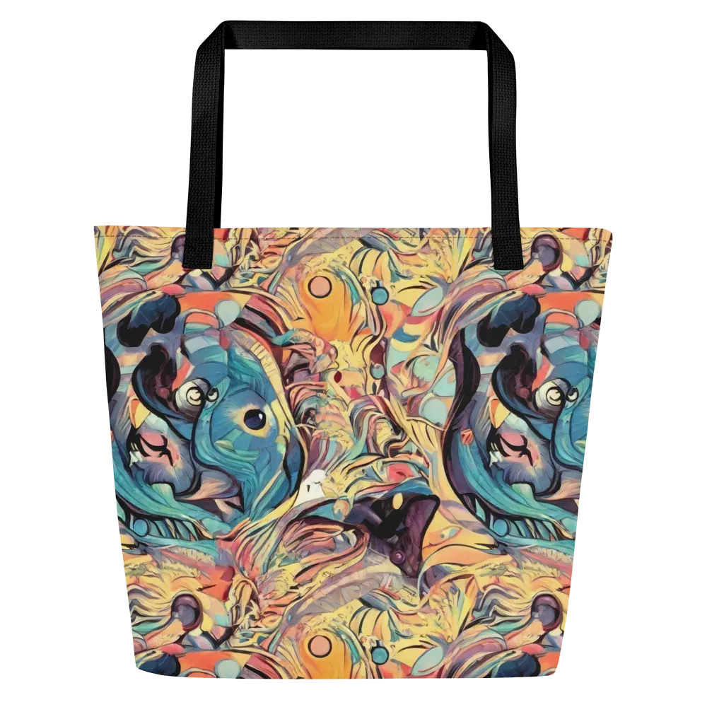 Harmonic Dream on Large Tote Bag W/ Pocket — Front