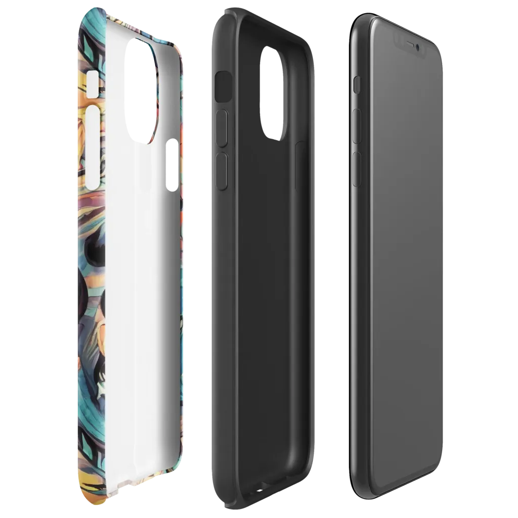 Harmonic Dream on Tough Case for iPhone® — Right