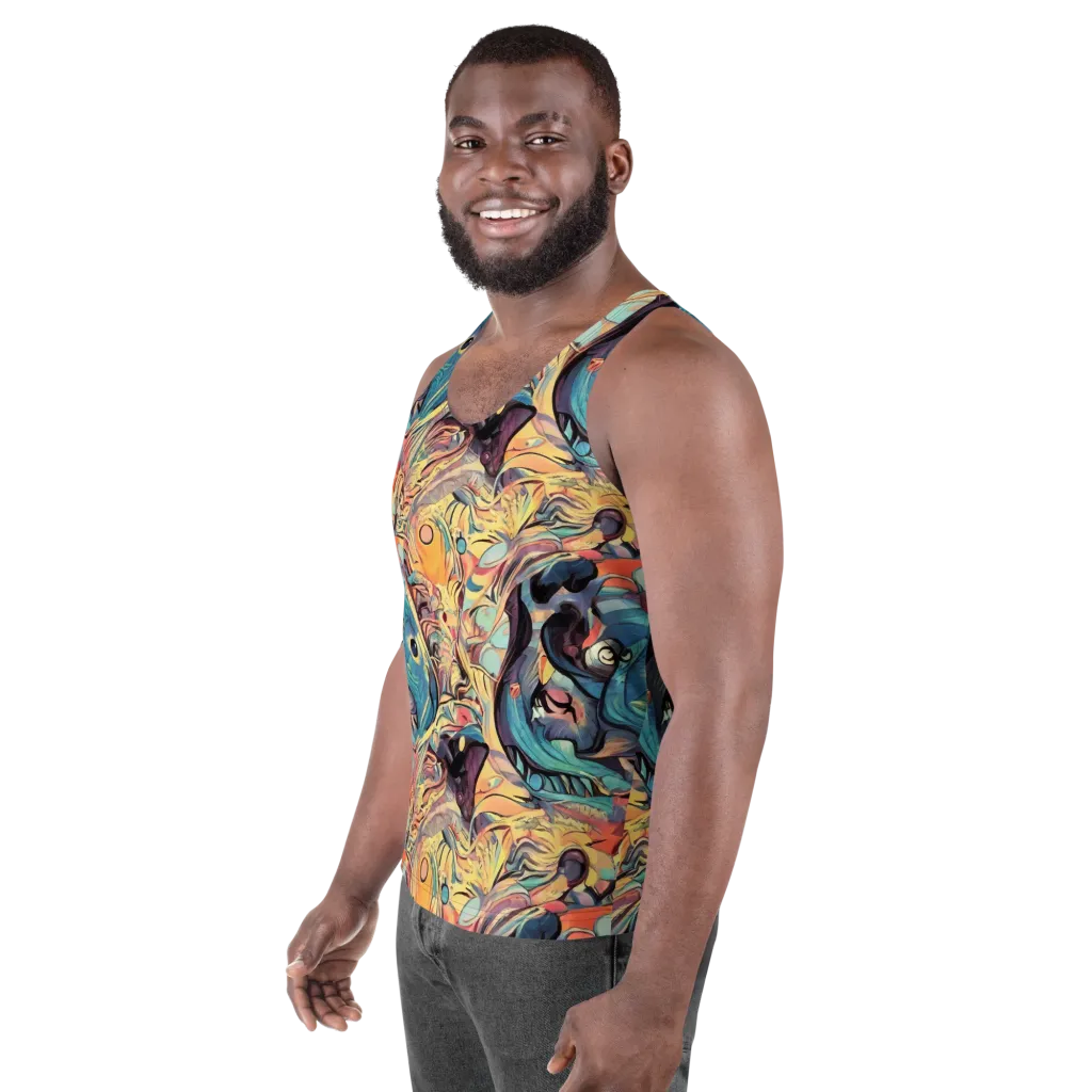 Harmonic Dream on Men's Tank Top — Left Front
