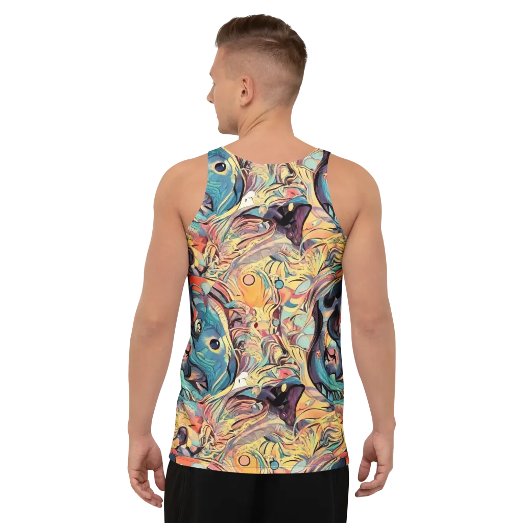 Harmonic Dream on Men's Tank Top — Back