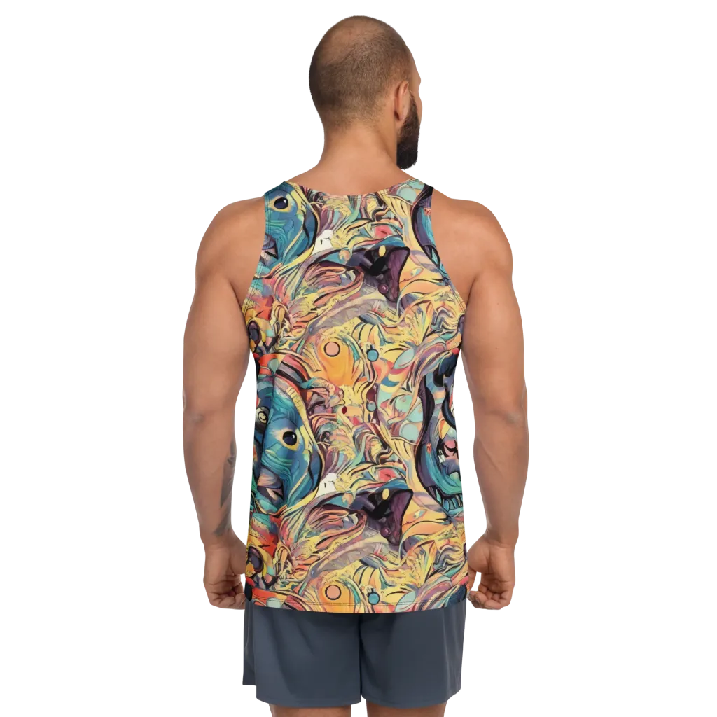 Harmonic Dream on Men's Tank Top — Back