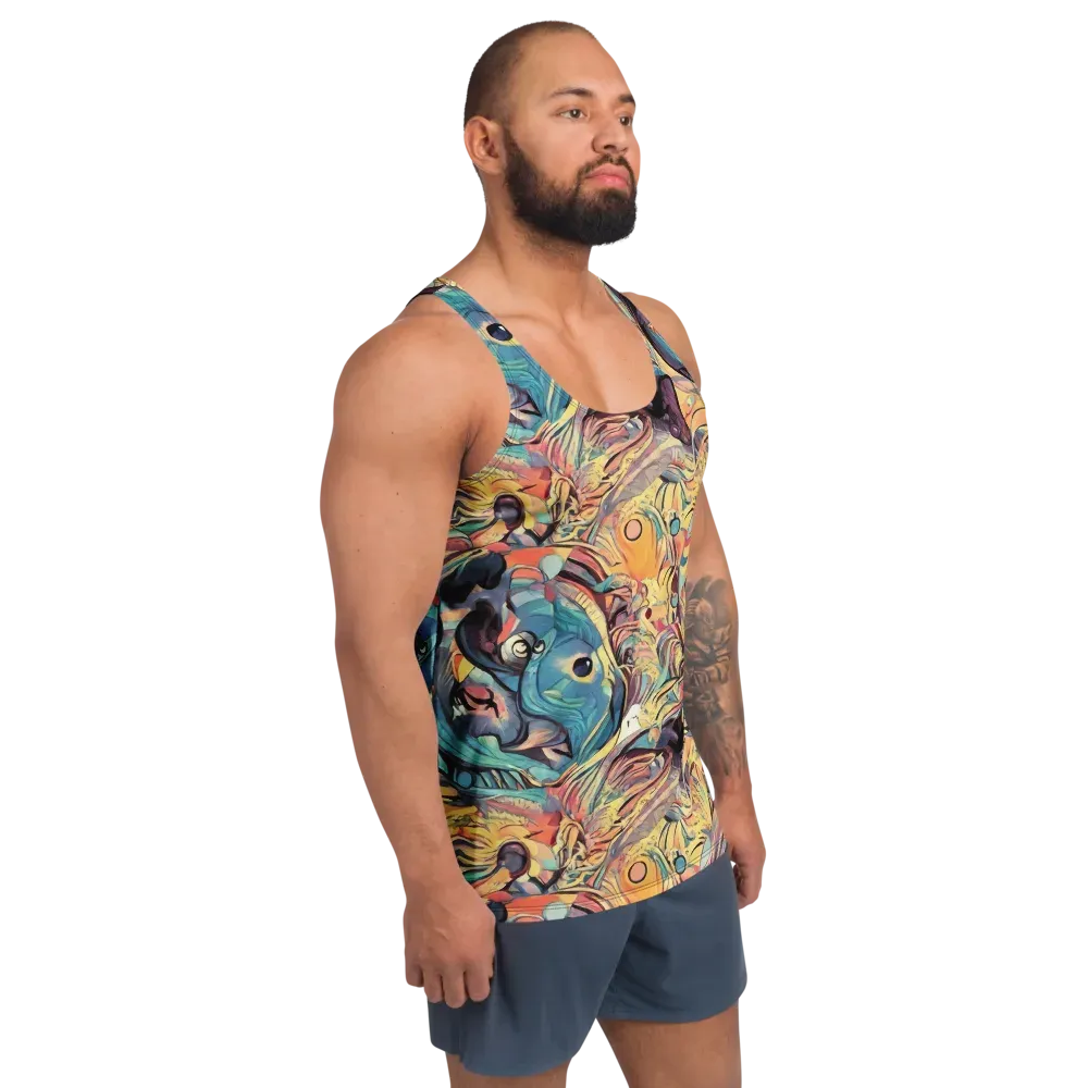 Harmonic Dream on Men's Tank Top — Right Front