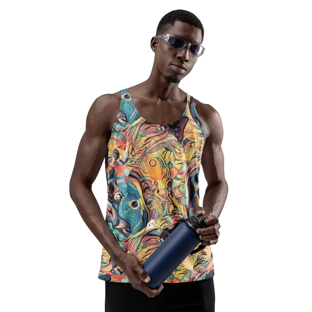 Harmonic Dream on Men's Tank Top — Front