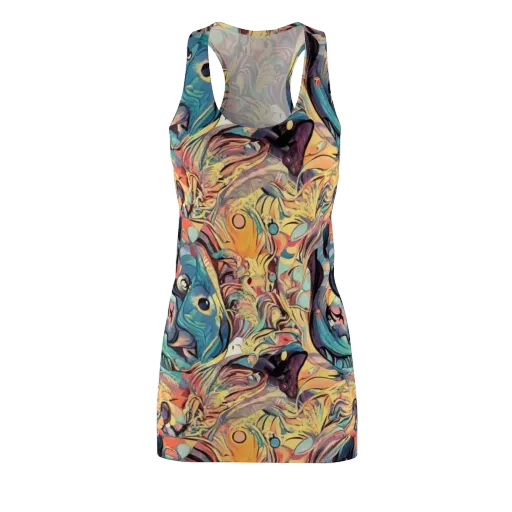 Harmonic Dream on a Racerback Dress