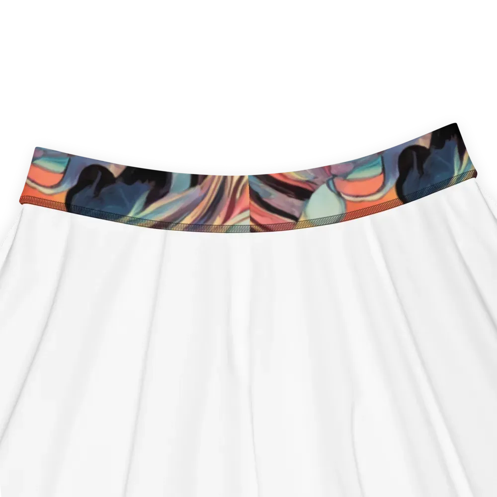 Harmonic Dream on Skater Skirt — Product details