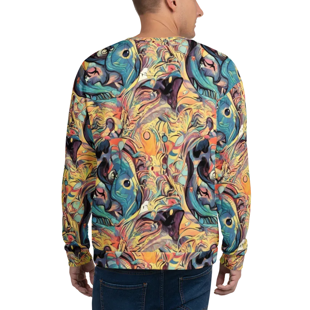 Harmonic Dream on Sweatshirt — Back