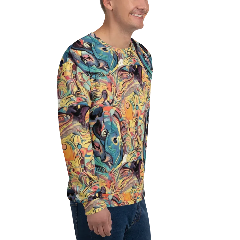 Harmonic Dream on Sweatshirt — Right Front