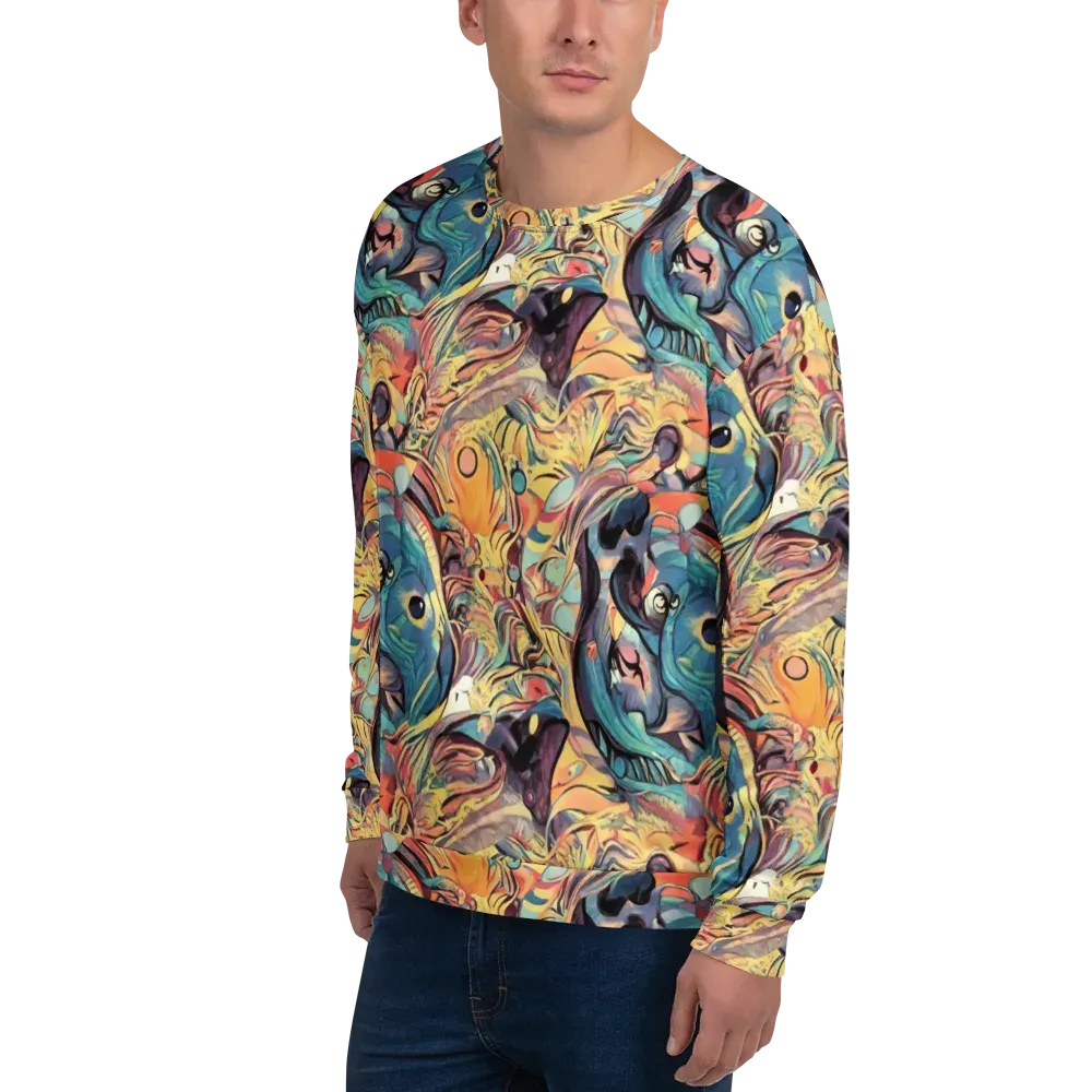 Harmonic Dream on Sweatshirt — Left Front