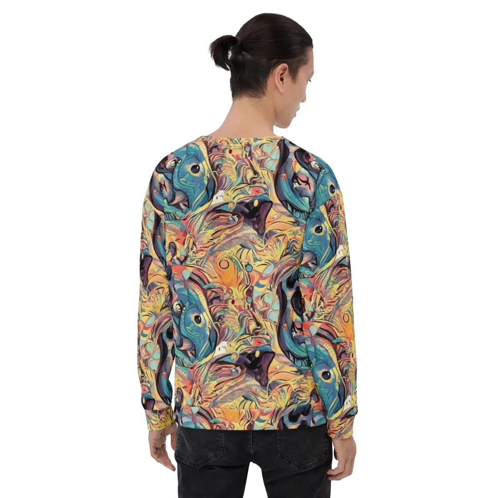 Harmonic Dream on Sweatshirt — Back