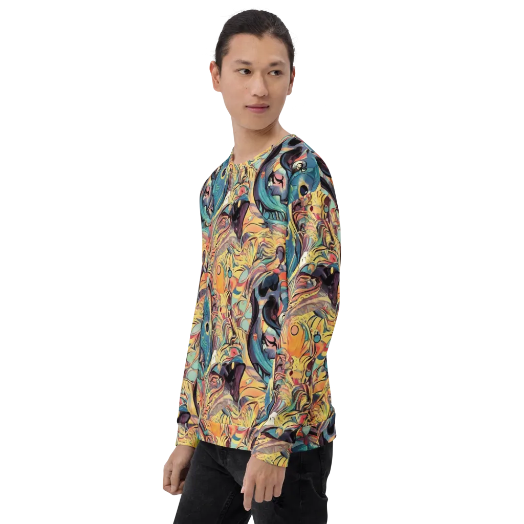 Harmonic Dream on Sweatshirt — Left Front