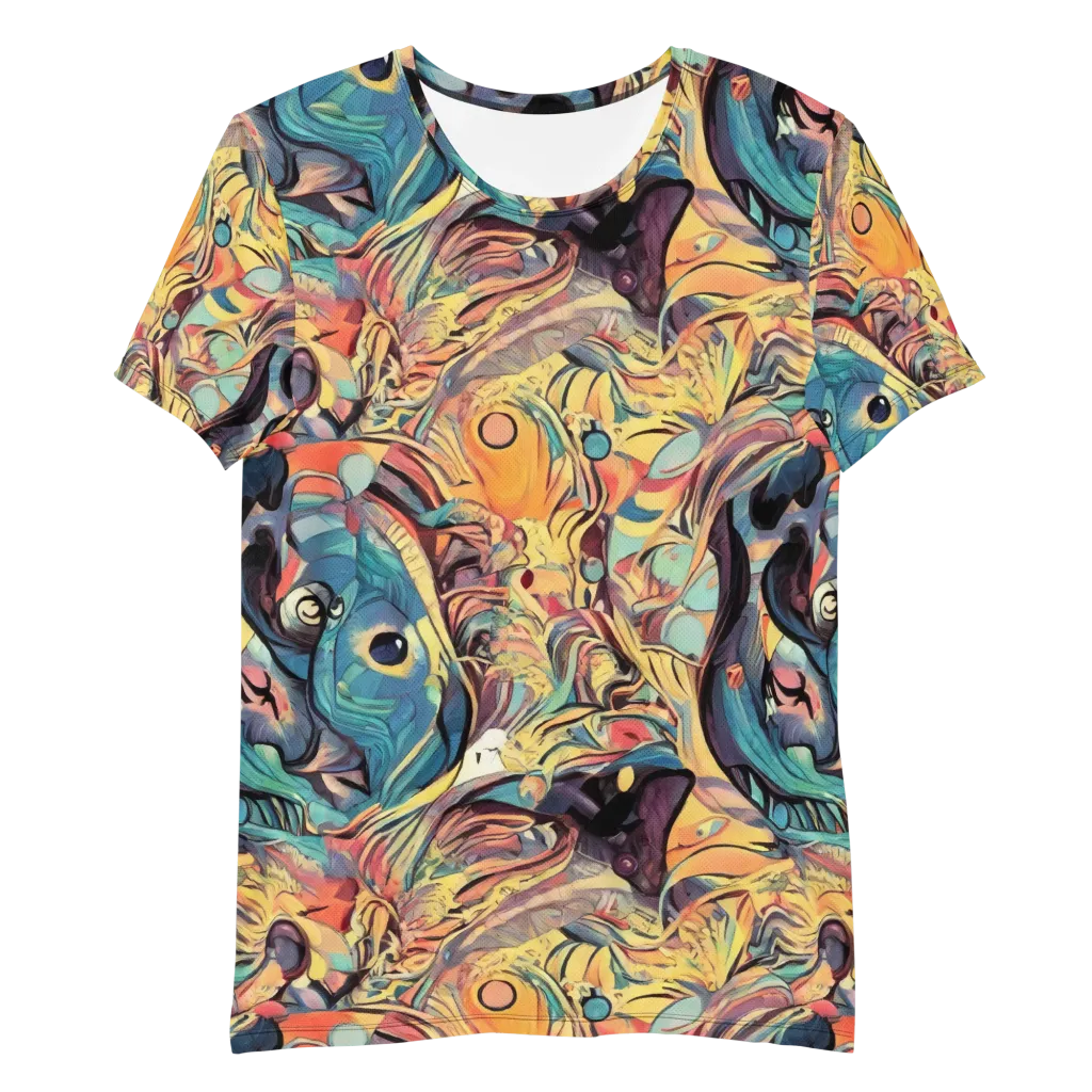 Harmonic Dream on Men's Athletic T-Shirt — Front
