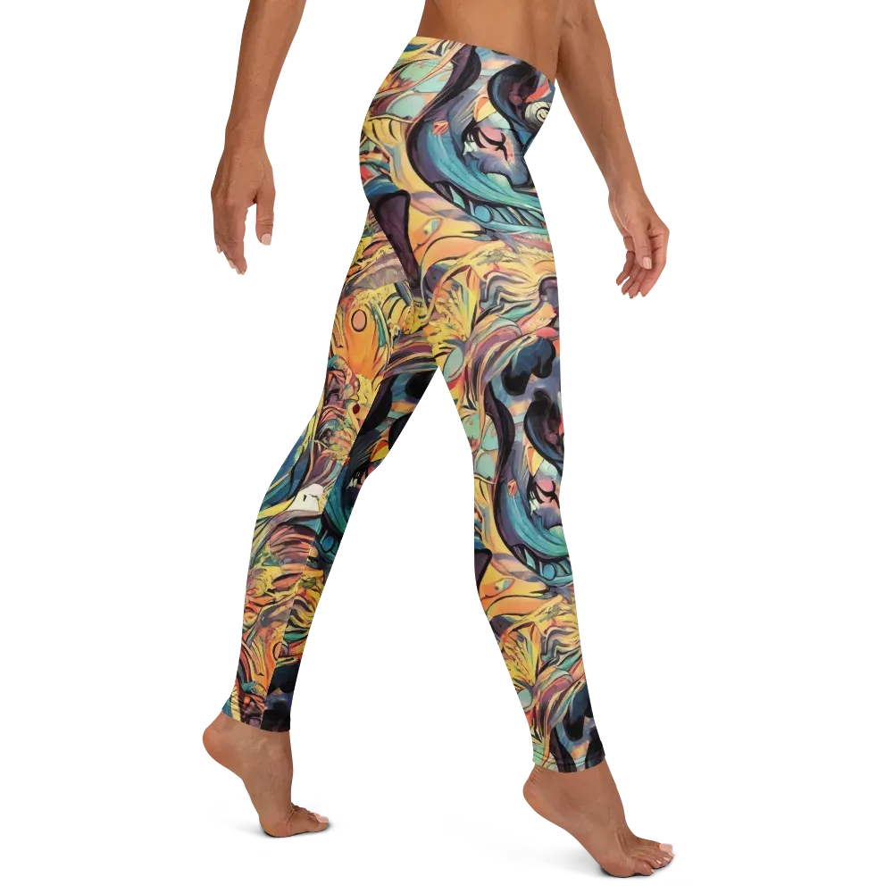 Harmonic Dream on Leggings — Right