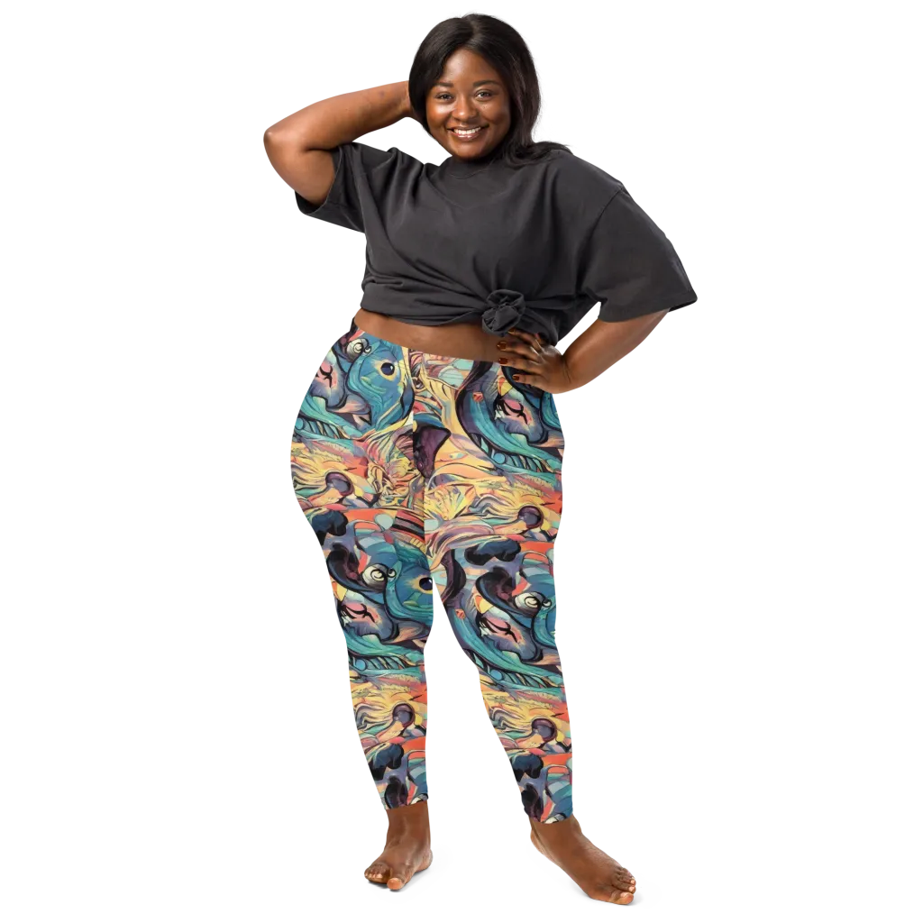 Harmonic Dream on Leggings — Front