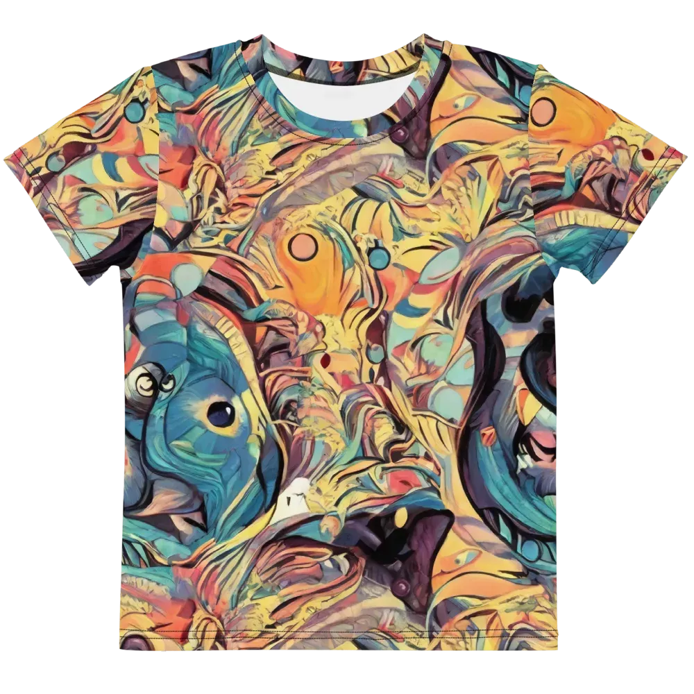 Harmonic Dream on Kids Crew Neck T-Shirt — Front