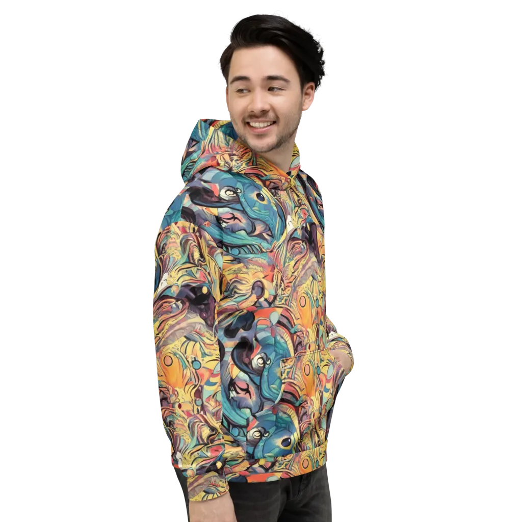 Harmonic Dream on Hoodie — Right