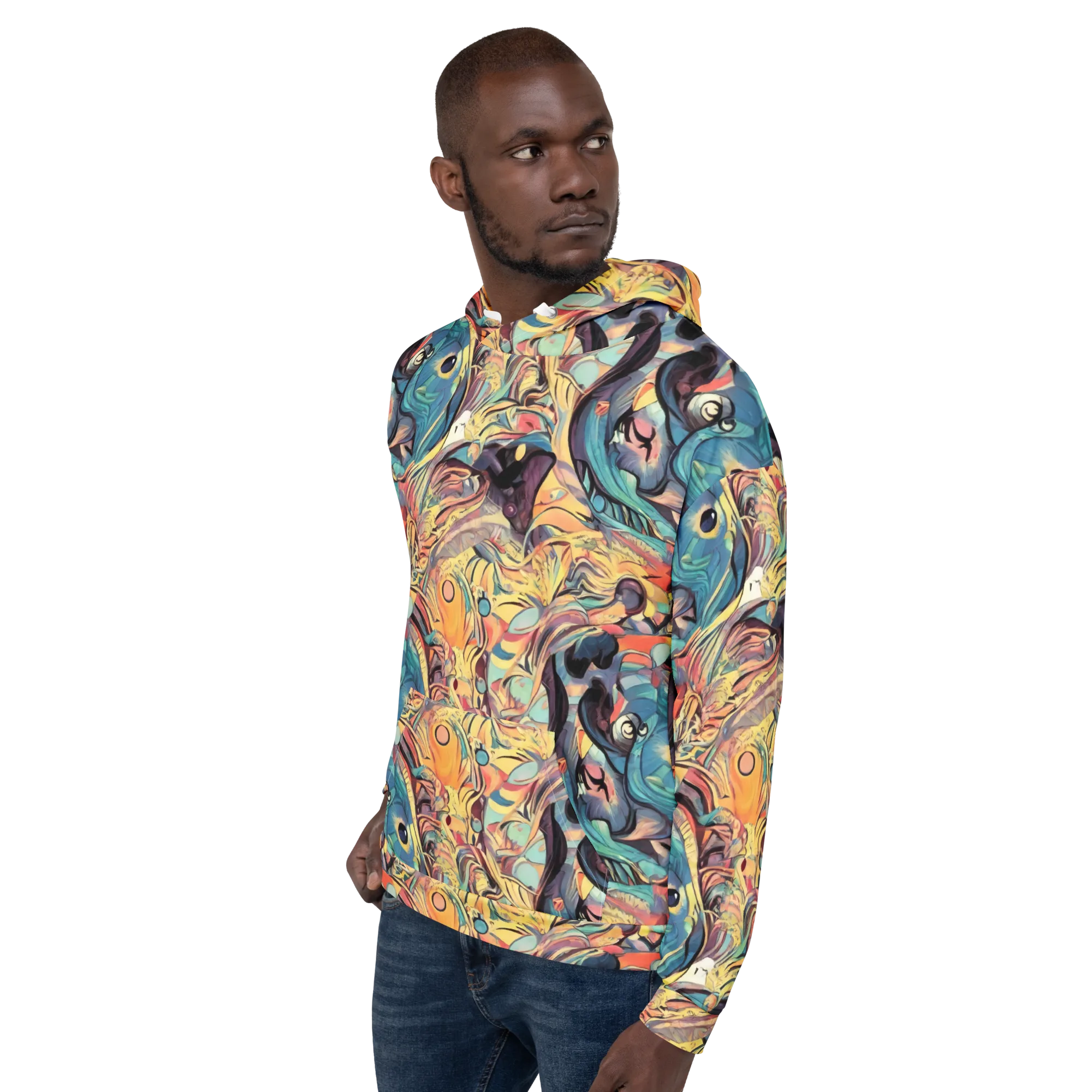 Harmonic Dream on Hoodie — Left