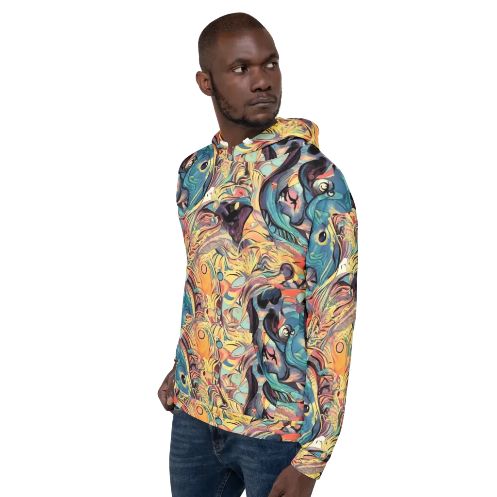 Harmonic Dream on Hoodie — Left