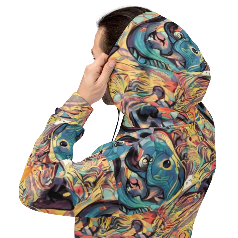 Harmonic Dream on Hoodie — Back