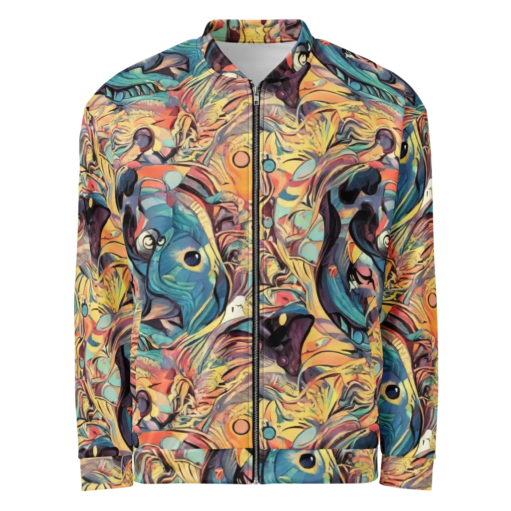 Harmonic Dream on Bomber Jacket — Front