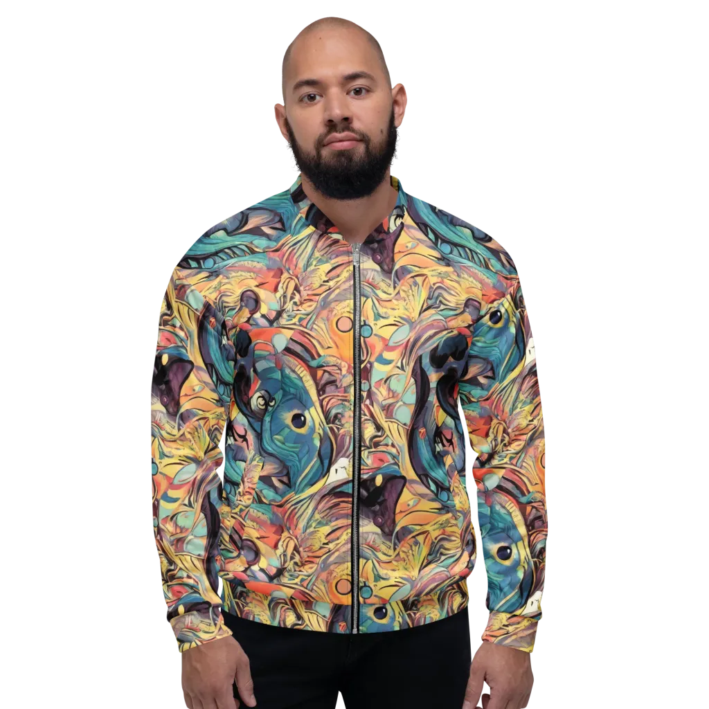 Harmonic Dream on Bomber Jacket — Front