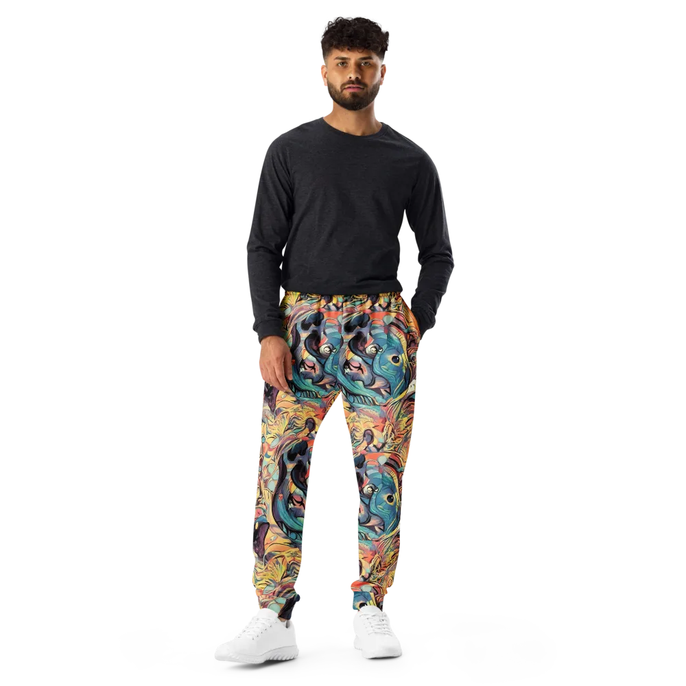 Harmonic Dream on Men's Joggers — Front