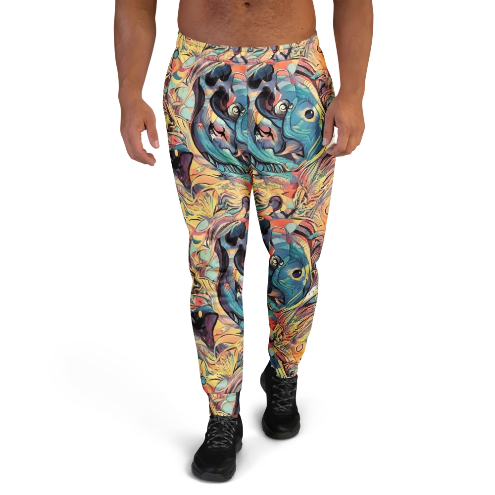 Harmonic Dream on Men's Joggers — Front
