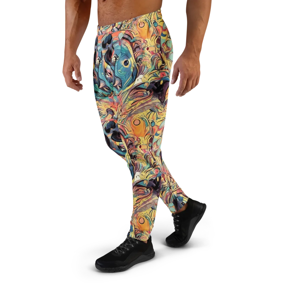 Harmonic Dream on Men's Joggers — Left