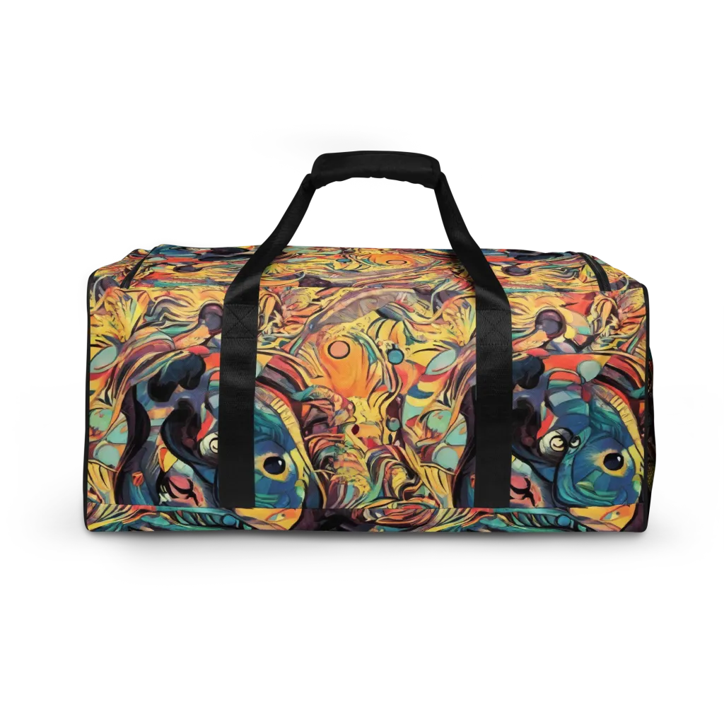Harmonic Dream on Duffle Bag — Back
