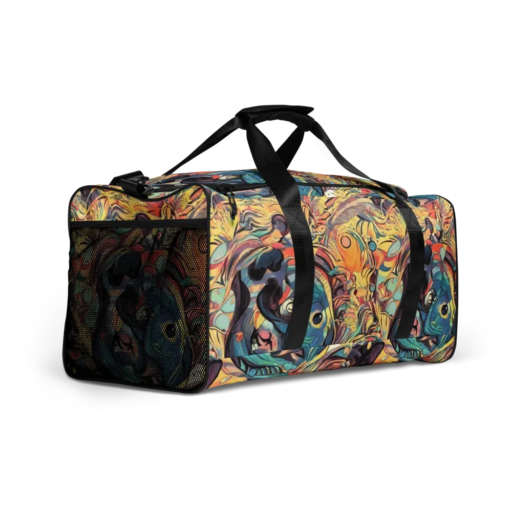 Harmonic Dream on Duffle Bag — Right Front