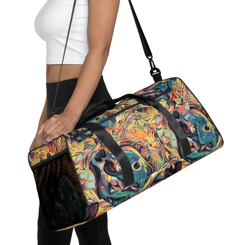 Harmonic Dream on Duffle Bag — Front