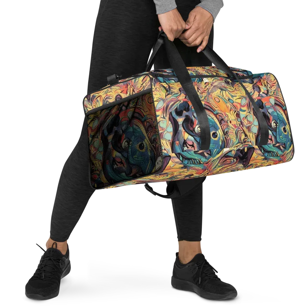 Harmonic Dream on Duffle Bag — Right Front