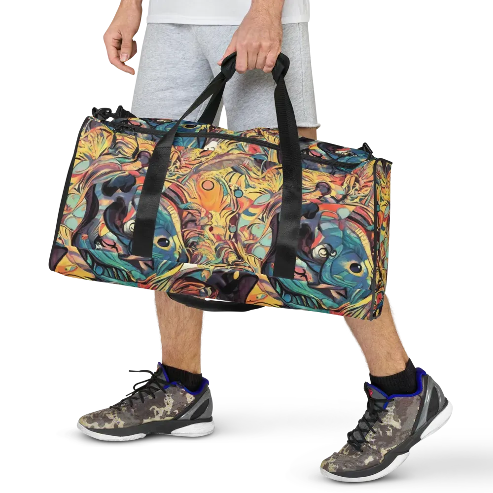 Harmonic Dream on Duffle Bag — Front