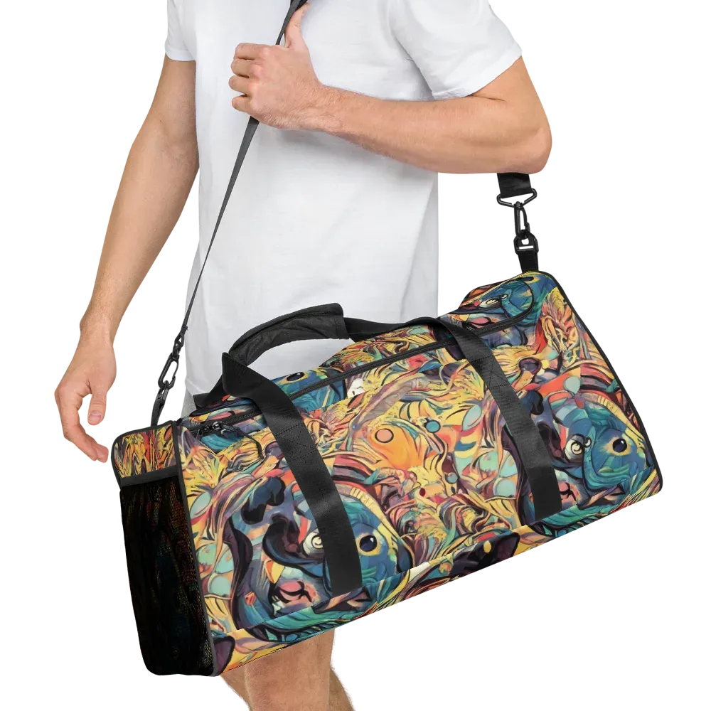 Harmonic Dream on Duffle Bag — Right Front