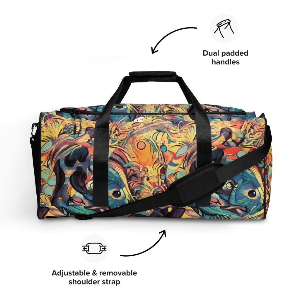 Harmonic Dream on Duffle Bag — Front
