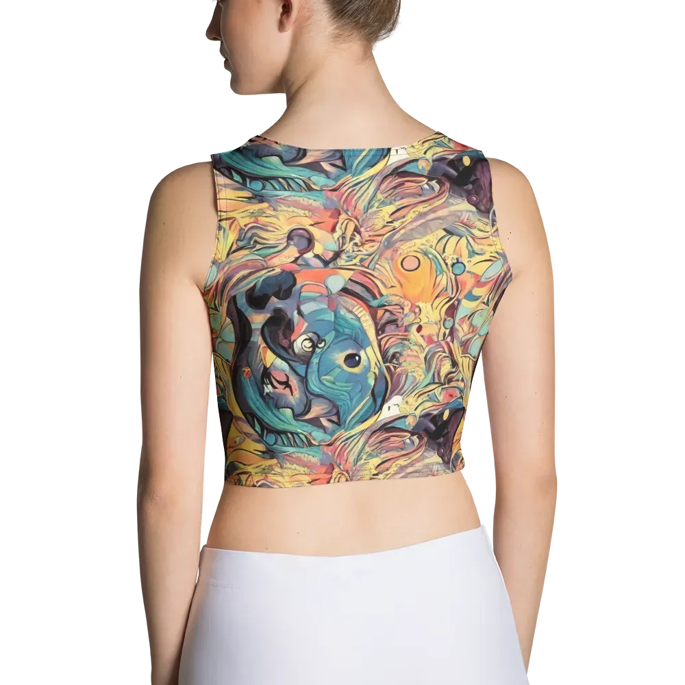 Harmonic Dream on Crop Top — Back