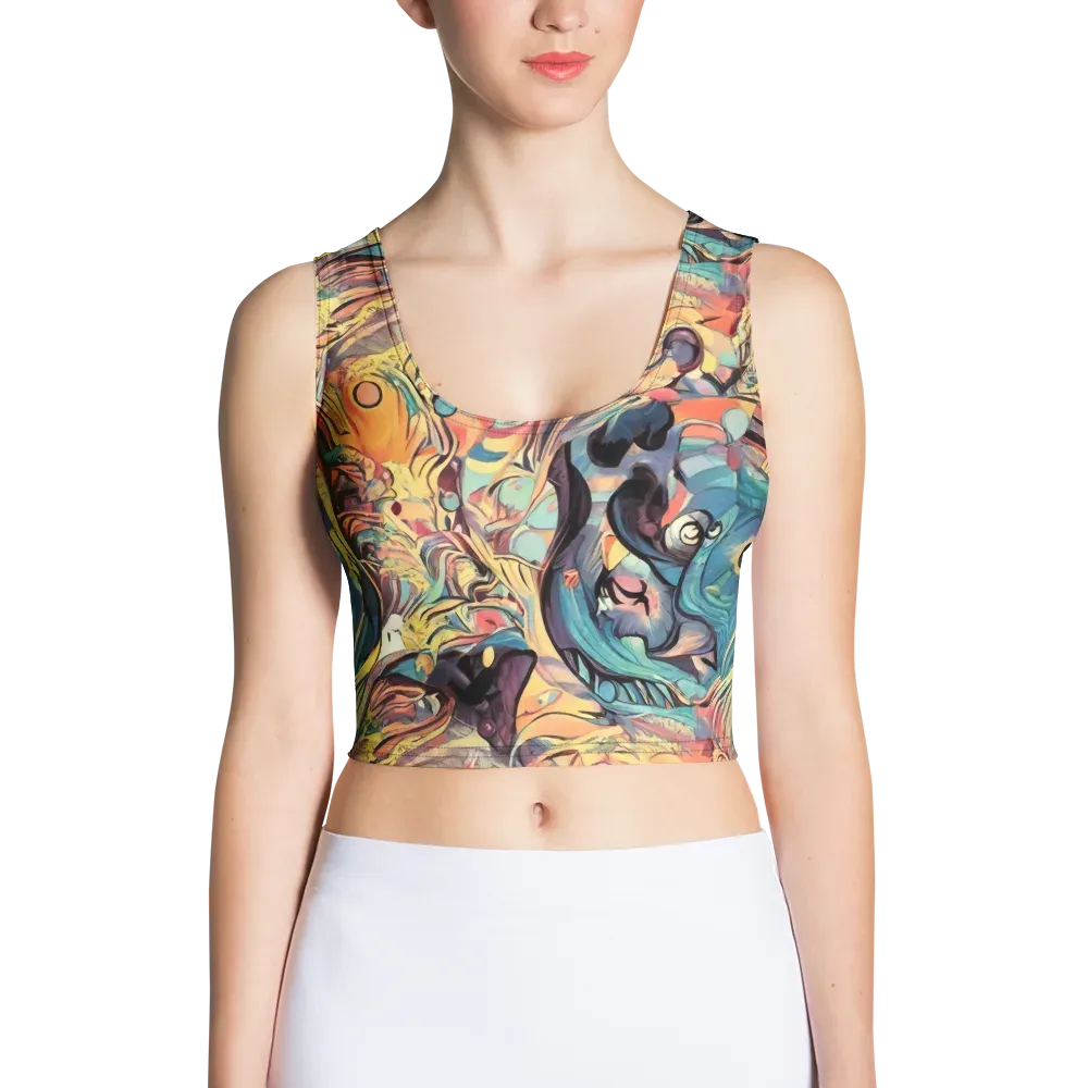 Harmonic Dream on Crop Top — Front