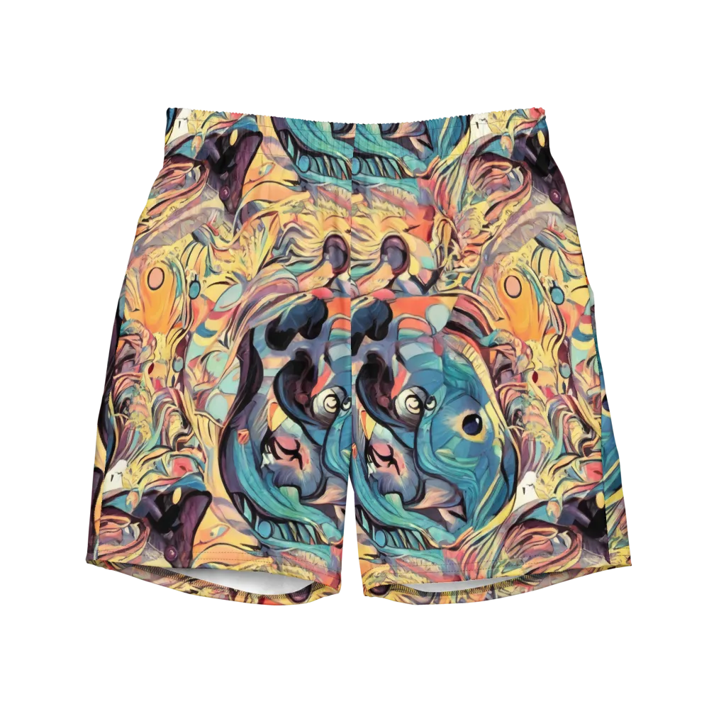Harmonic Dream on Swim Trunks — Front