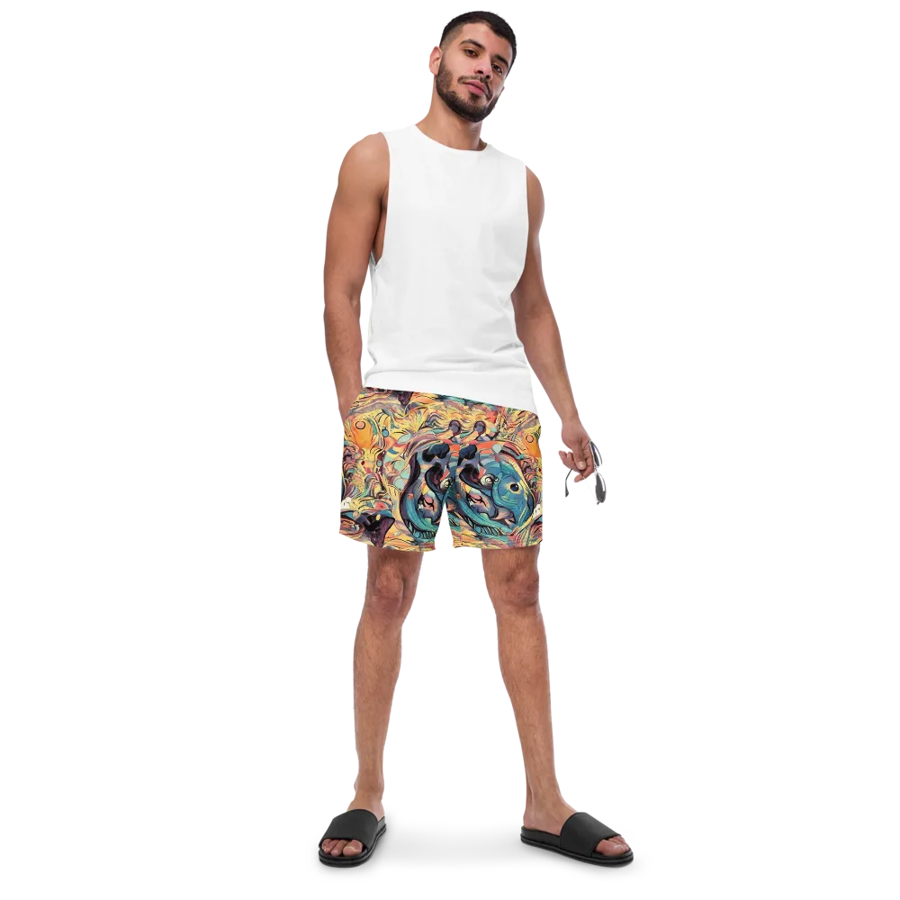 Harmonic Dream on Swim Trunks — Front
