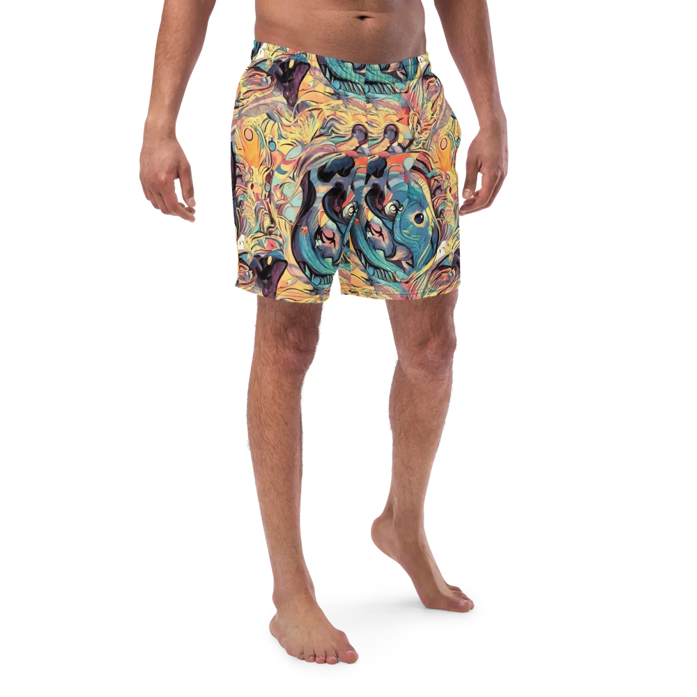 Harmonic Dream on Swim Trunks — Front
