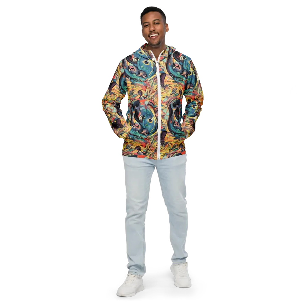 Harmonic Dream on Men's Windbreaker — Front