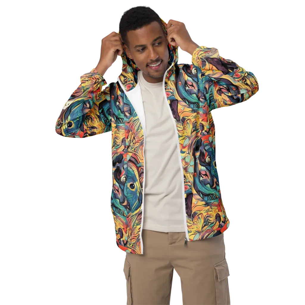 Harmonic Dream on Men's Windbreaker — Front