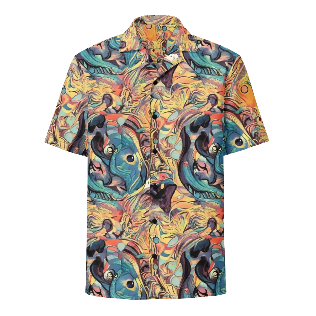 Harmonic Dream on Button Shirt — Front